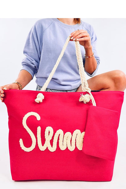 Beach bag Inello- &quot;Summer&quot;- Red