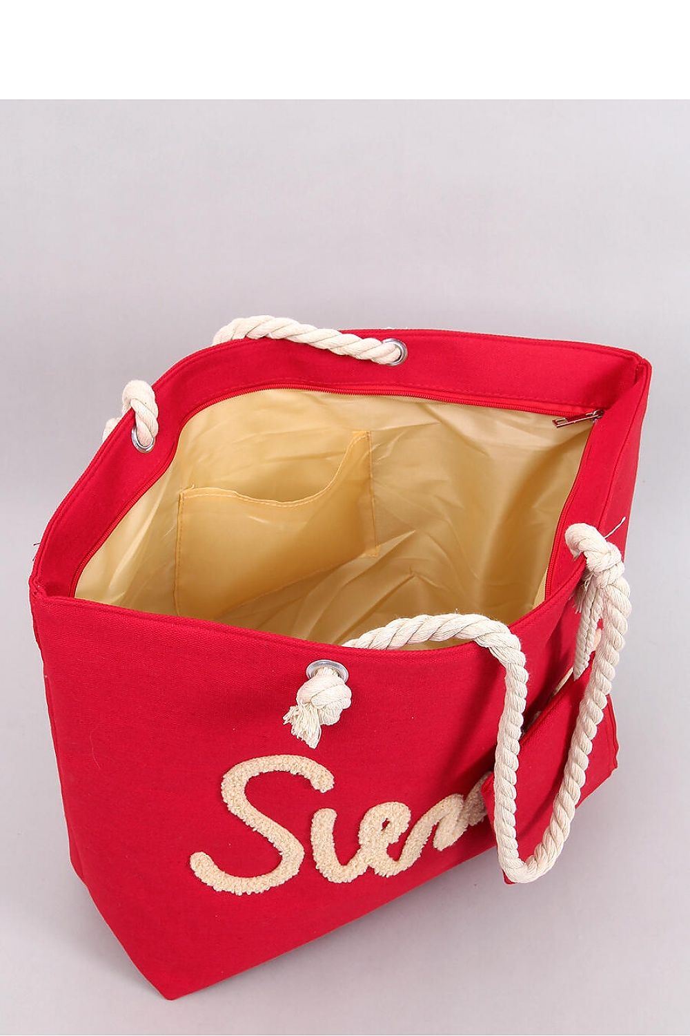 Beach bag Inello- &quot;Summer&quot;- Red