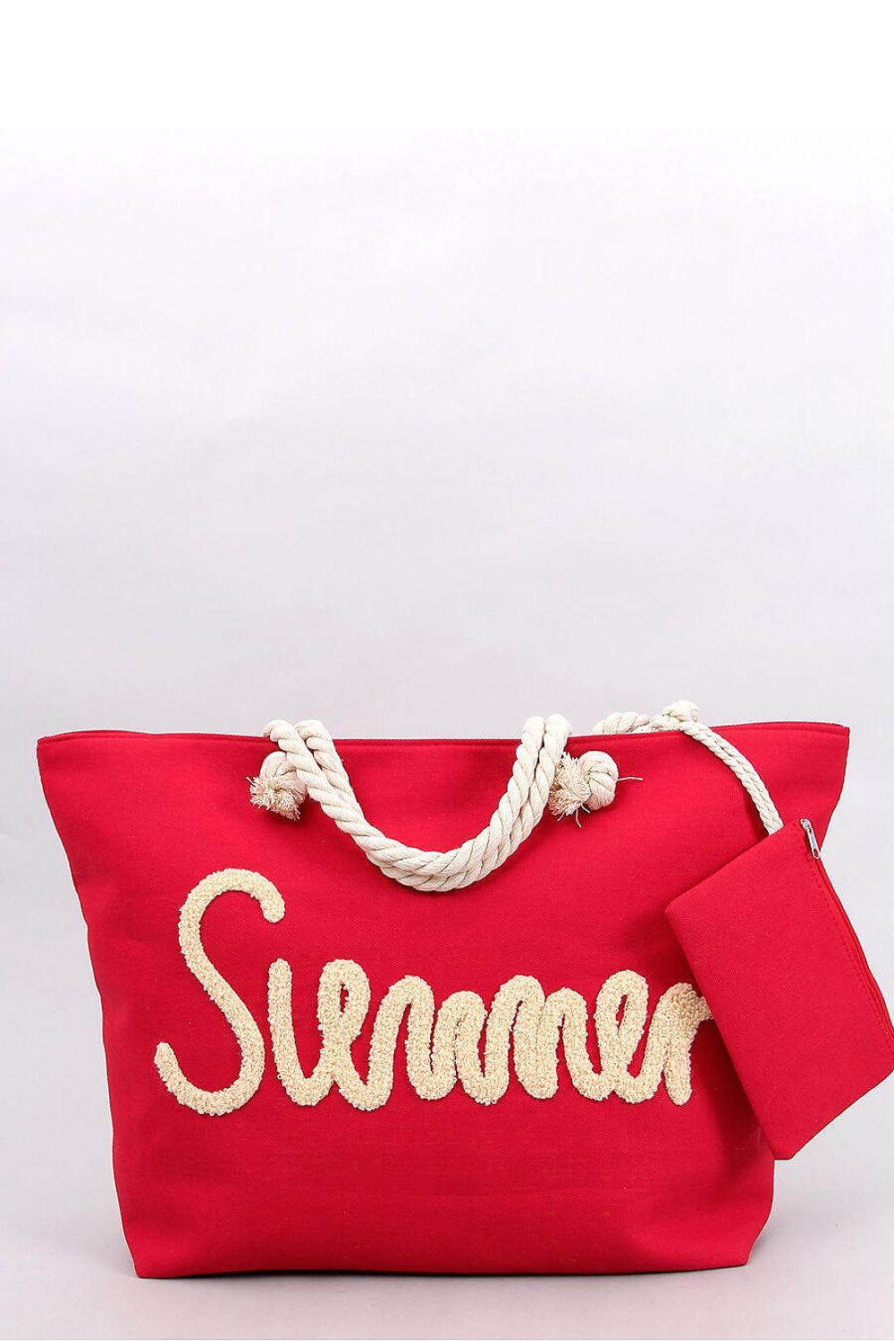 Beach bag Inello- &quot;Summer&quot;- Red