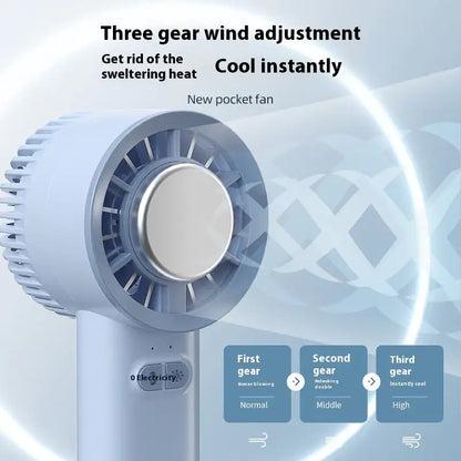 2024 Mini Portable Ice Cold Fan